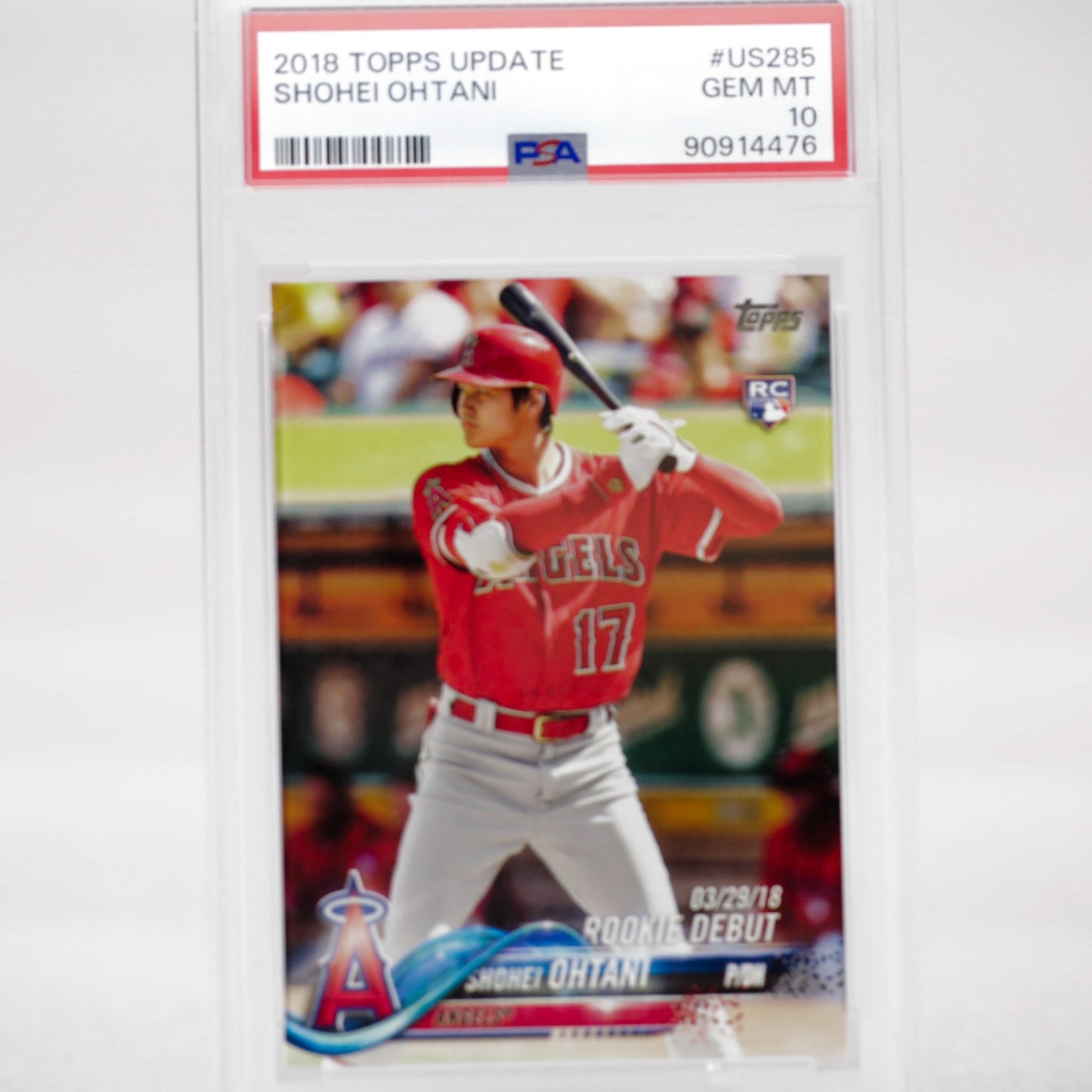 2018 Topps Update Shohei Ohtani RC PSA 10 - Rad Culture Collective