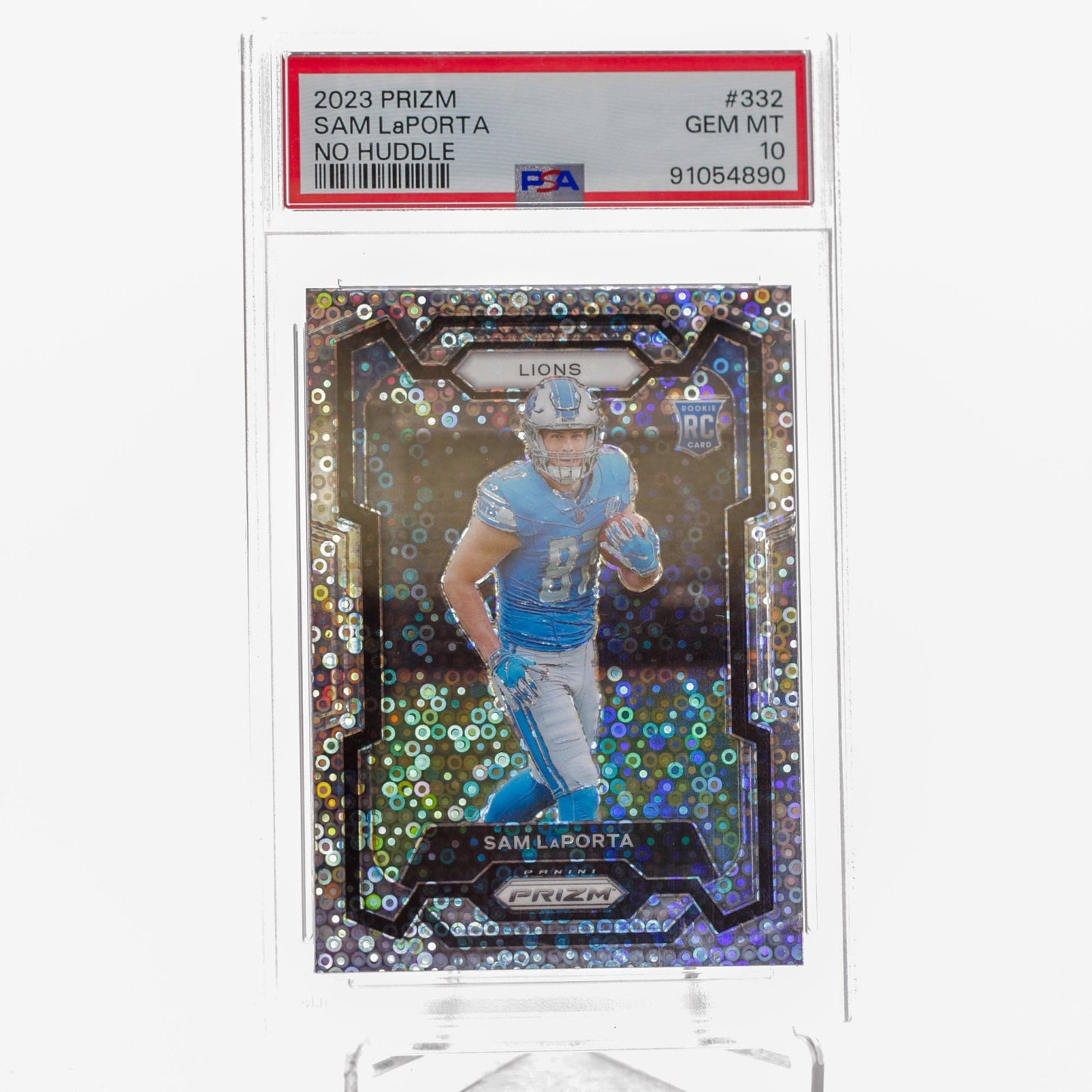 2023 Panini Prizm Sam LaPorta No Huddle PSA 10 - Rad Culture Collective
