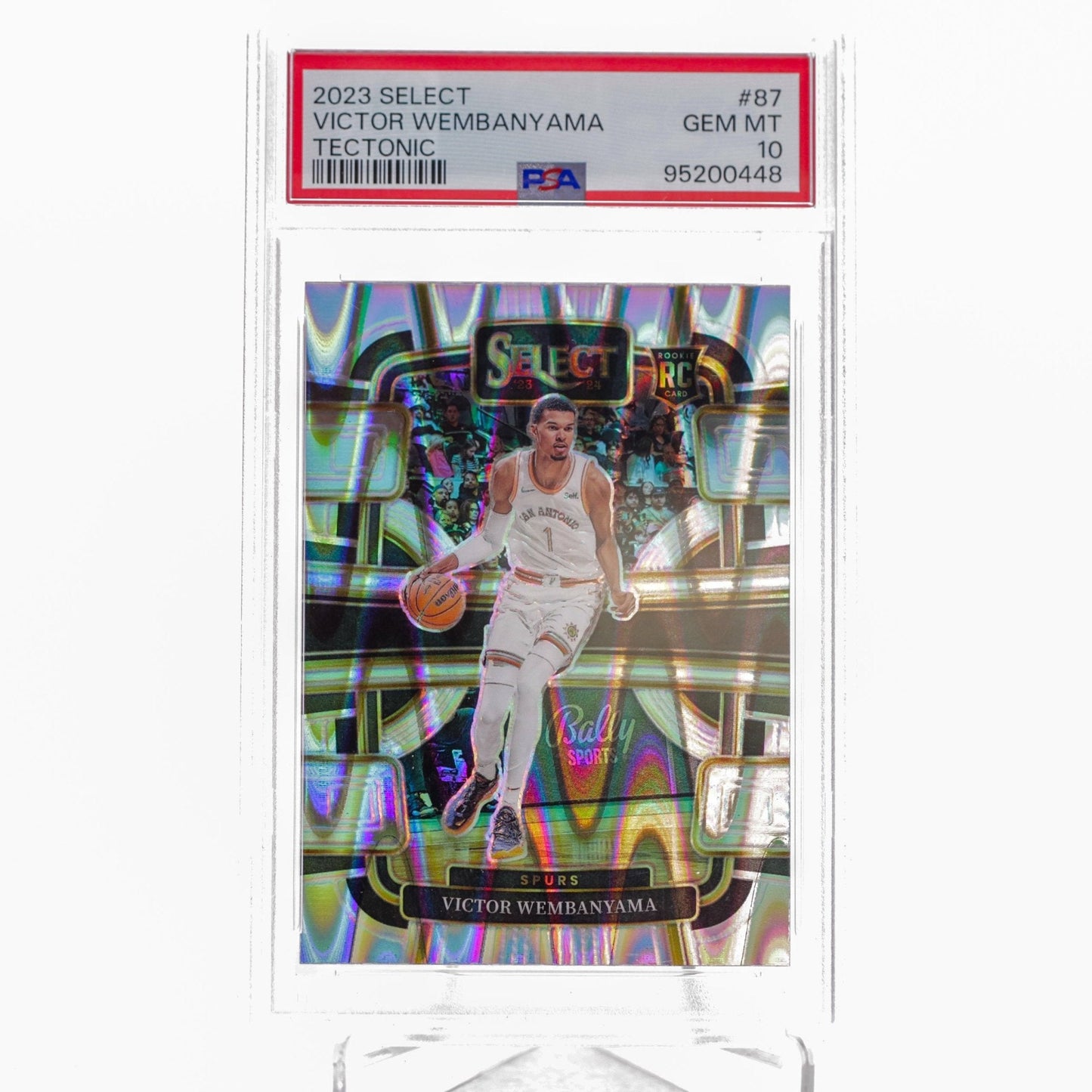 2023 Panini Select Victor Wembanyama RC Tectonic PSA 10 - Rad Culture Collective