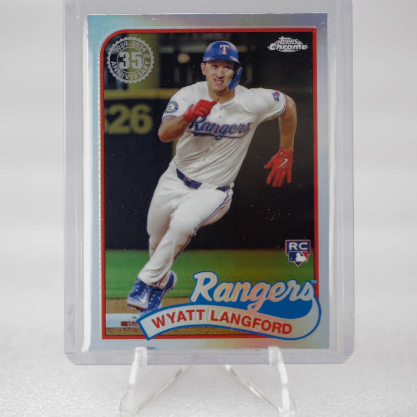 2024 Topps Chrome Update - Wyatt Langford RC 35 Anniversary - Rad Culture Collective