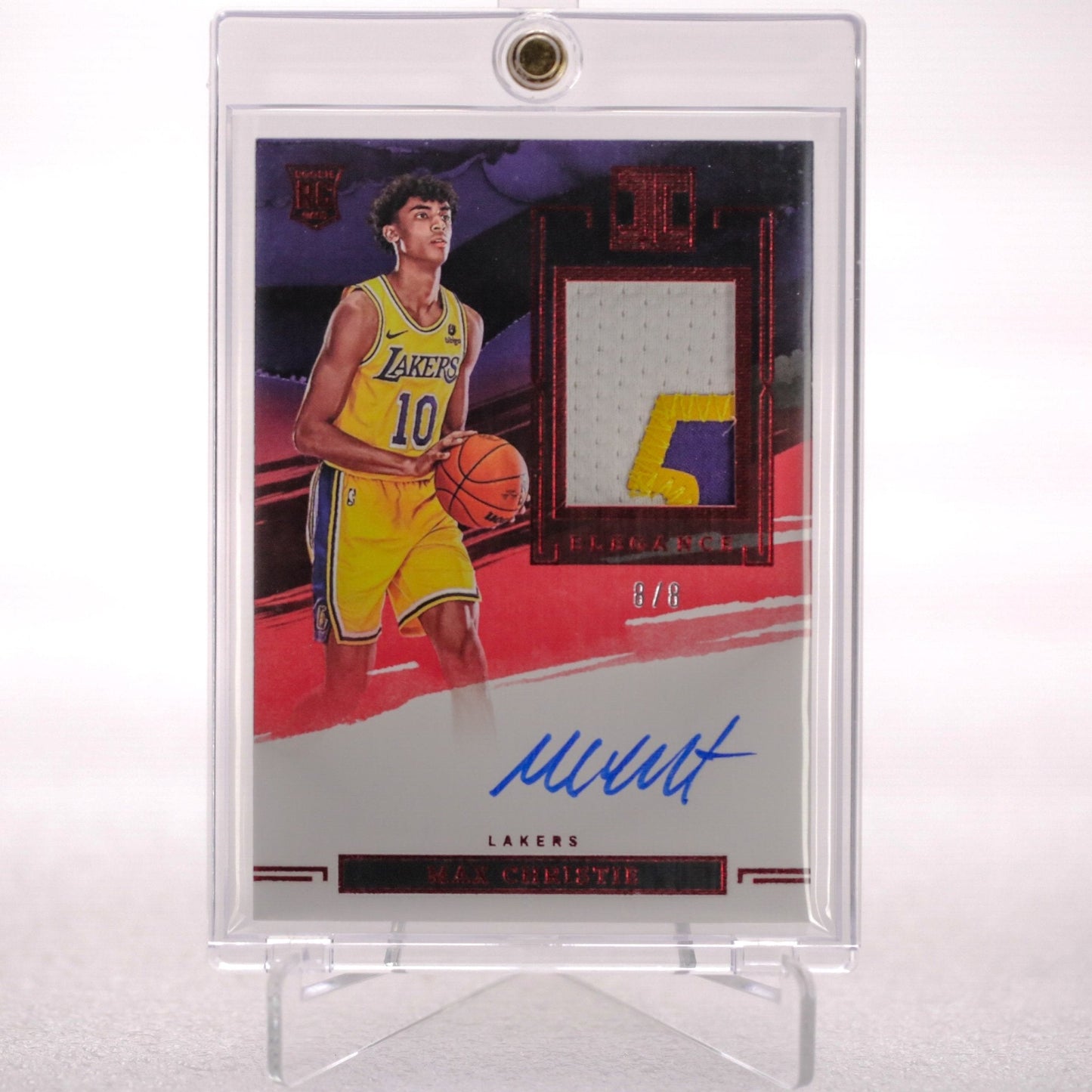 Panini Immaculate Max Christie RC Patch Auto 8 8 - Signed - Rad Culture Collective