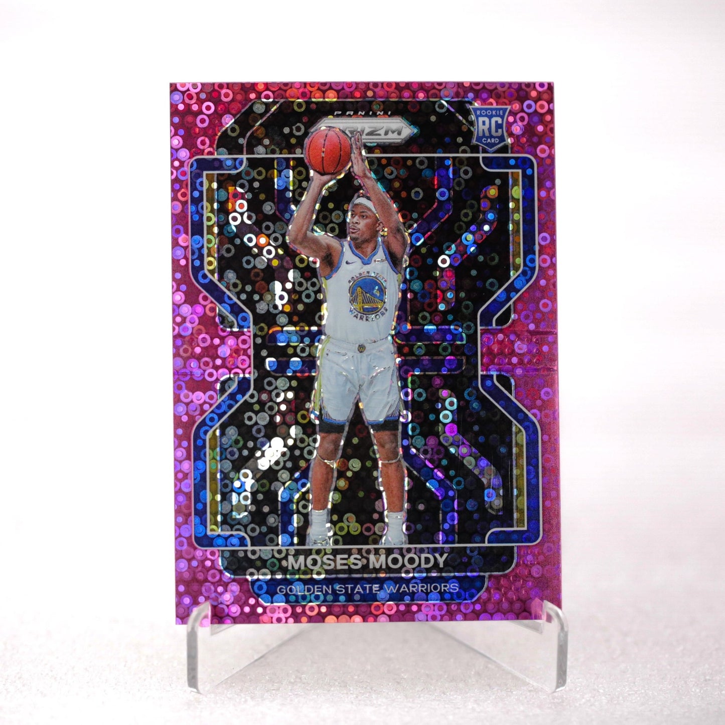 Panini Prizm Moses Moody RC Pink Disco - Rad Culture Collective