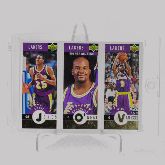 1996 Collector's Choice Jones/Oneal/Van Exel Gold Mini - Rad Culture Collective