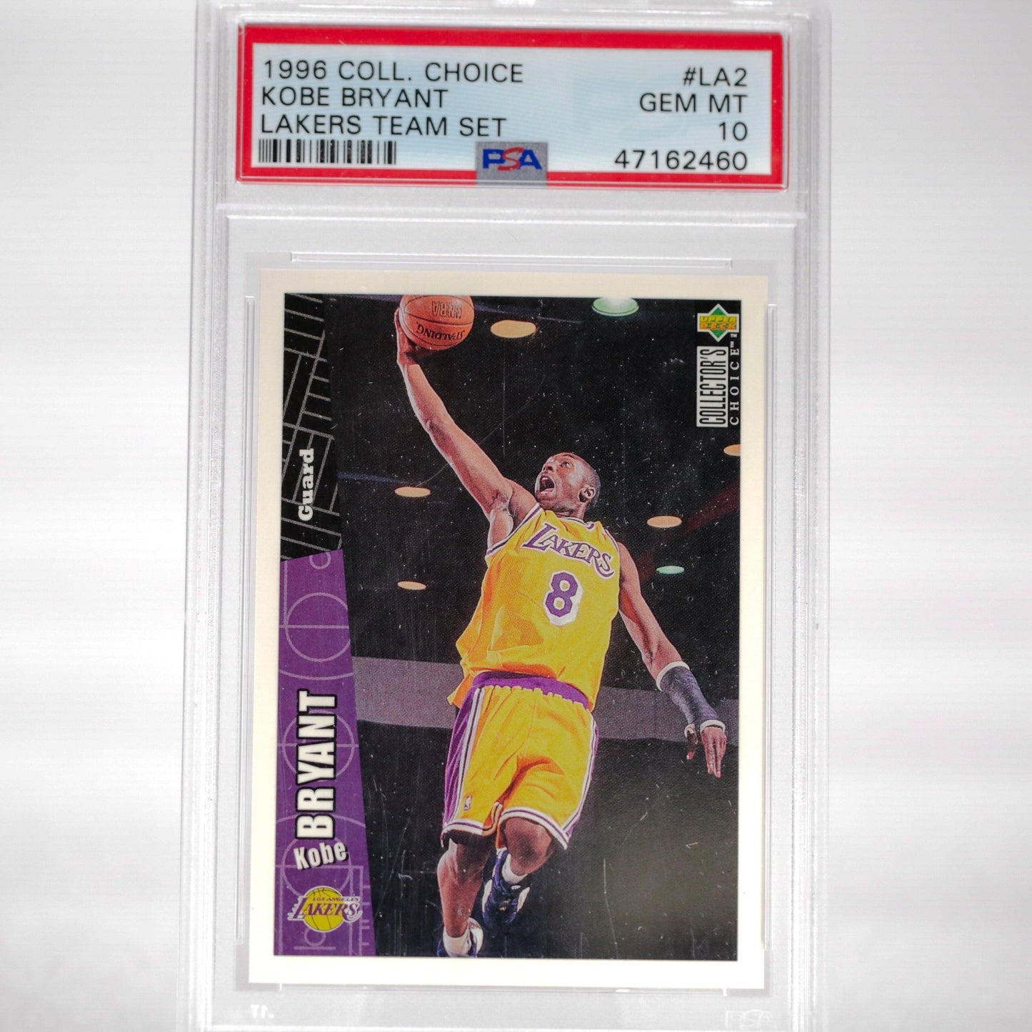 1996 Collector's Choice Kobe Bryant RC Lakers team set PSA 10 - Rad Culture Collective