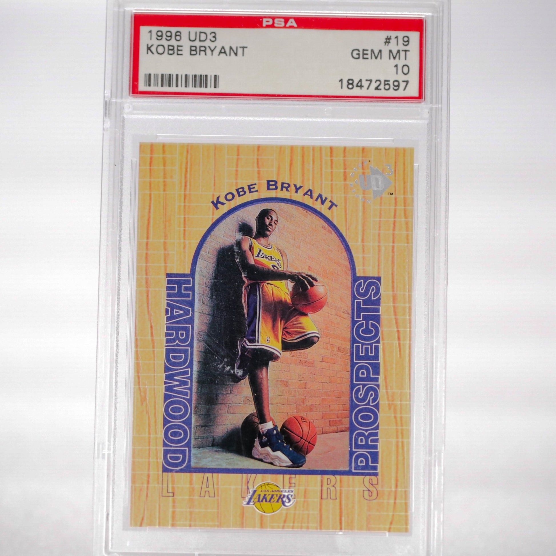 1996 UD3 Kobe Bryant RC PSA 10 - Rad Culture Collective