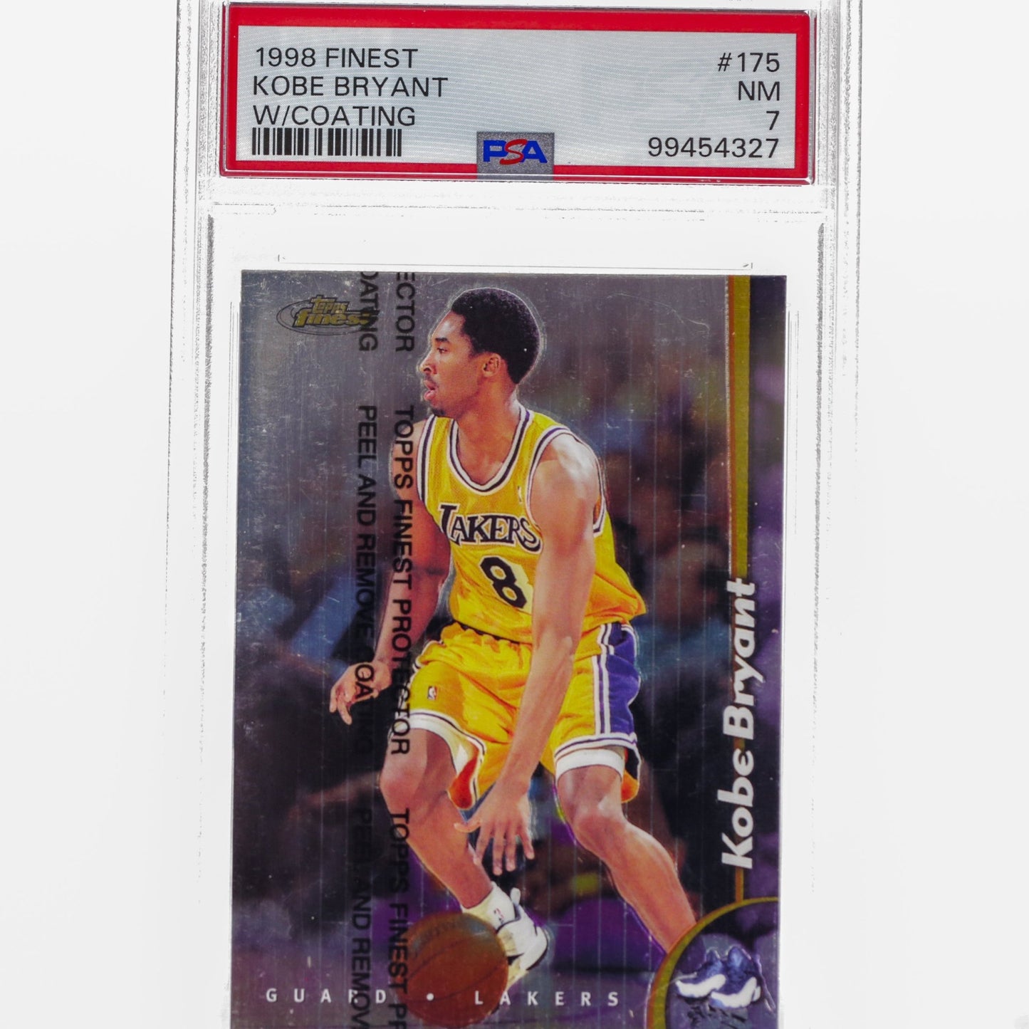 1998 Finest Kobe Bryant w/ Coating PSA 7 - Rad Culture Collective