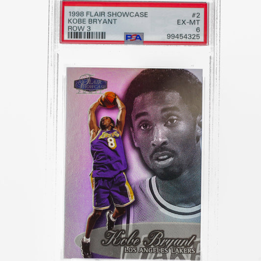 1998 Flair Showcase Row 3 PSA 6 - Rad Culture Collective