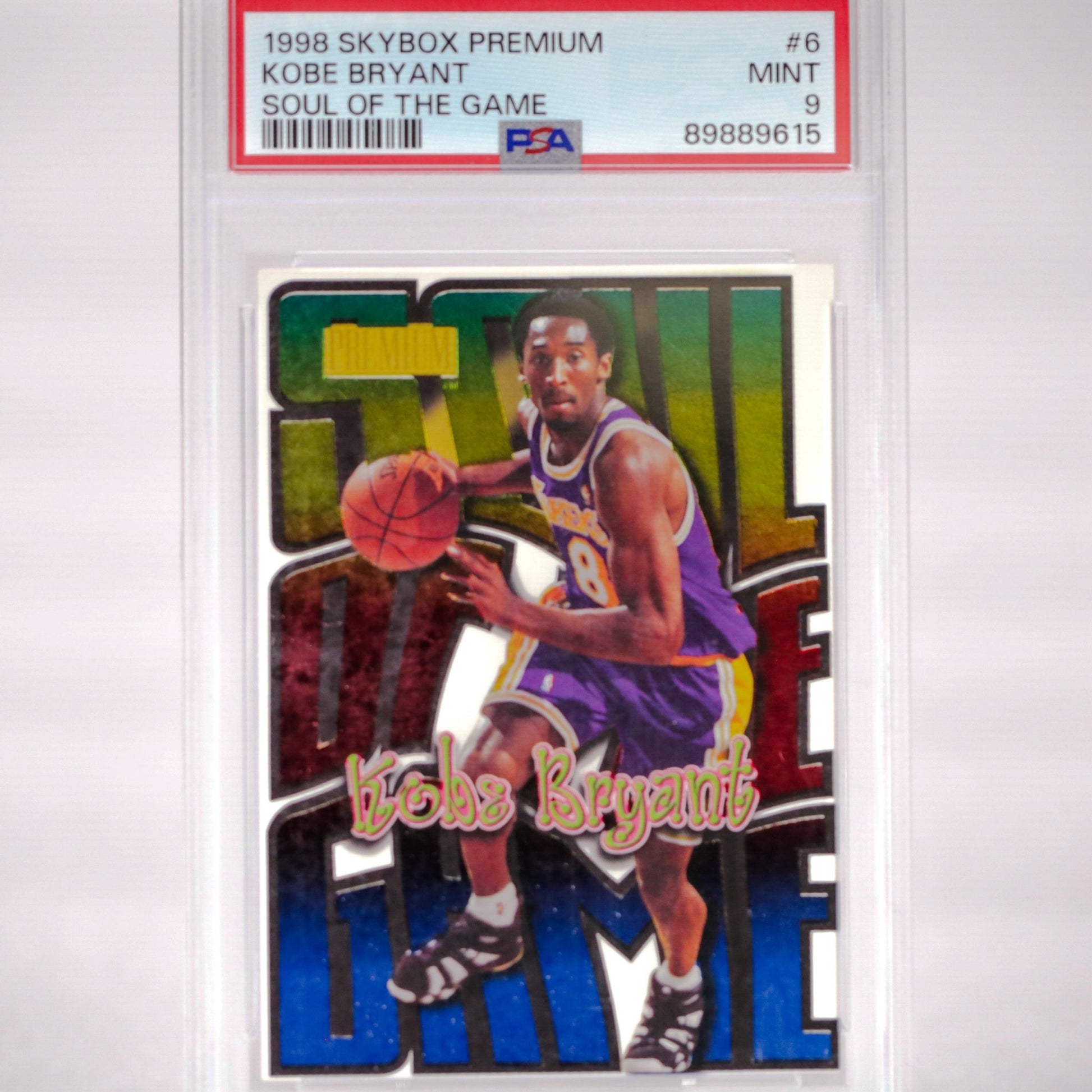 1998 SkyBox Premium Kobe Bryant Soul of the Game PSA 9 - Rad Culture Collective