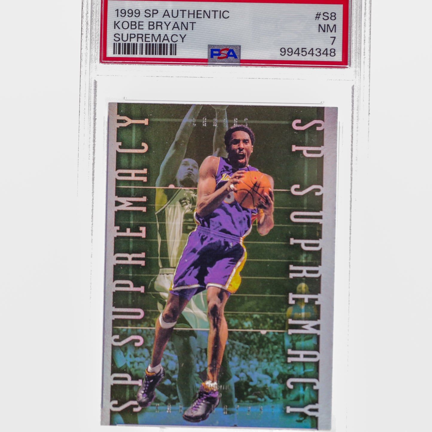 1999 SP Authentic Kobe Bryant Supremacy PSA 7