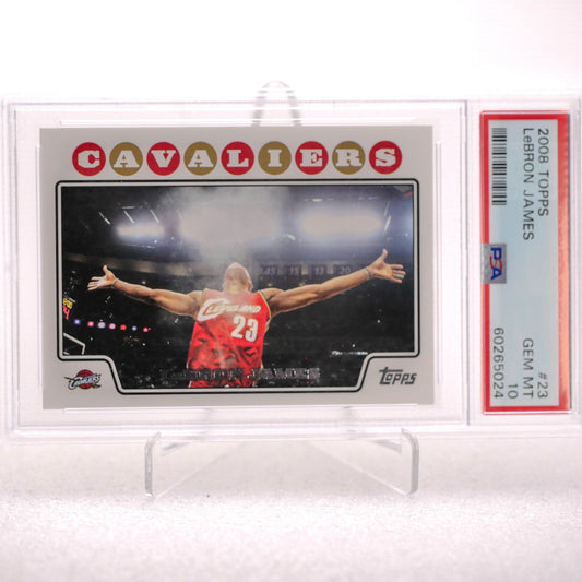 2008 Topps Lebron James PSA 10 - Rad Culture Collective