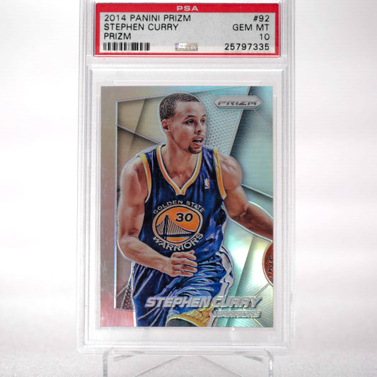 2014 Panini Prizm Stephen Curry RC Prizm PSA 10