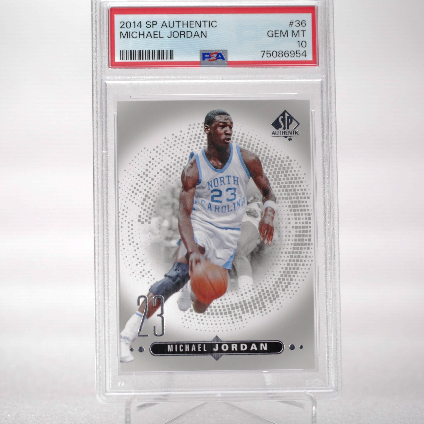 2014 SP Authentic Michael Jordan PSA 10