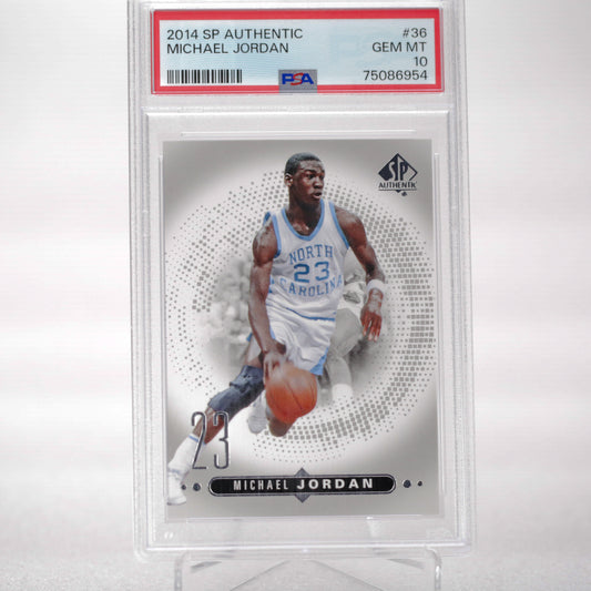 2014 SP Authentic Michael Jordan PSA 10