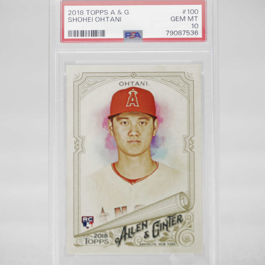 2018 Topps A & G Shohei Ohtani RC PSA 10 - Rad Culture Collective
