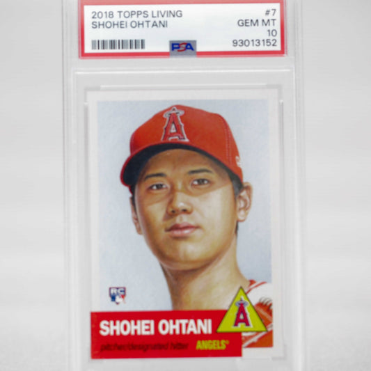 2018 Topps Living Legends Shohei Ohtani RC PSA 10 - Rad Culture Collective