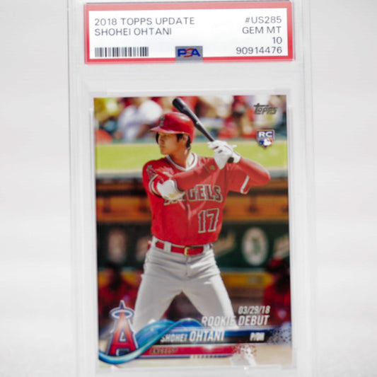 2018 Topps Update Shohei Ohtani RC PSA 10 - Rad Culture Collective