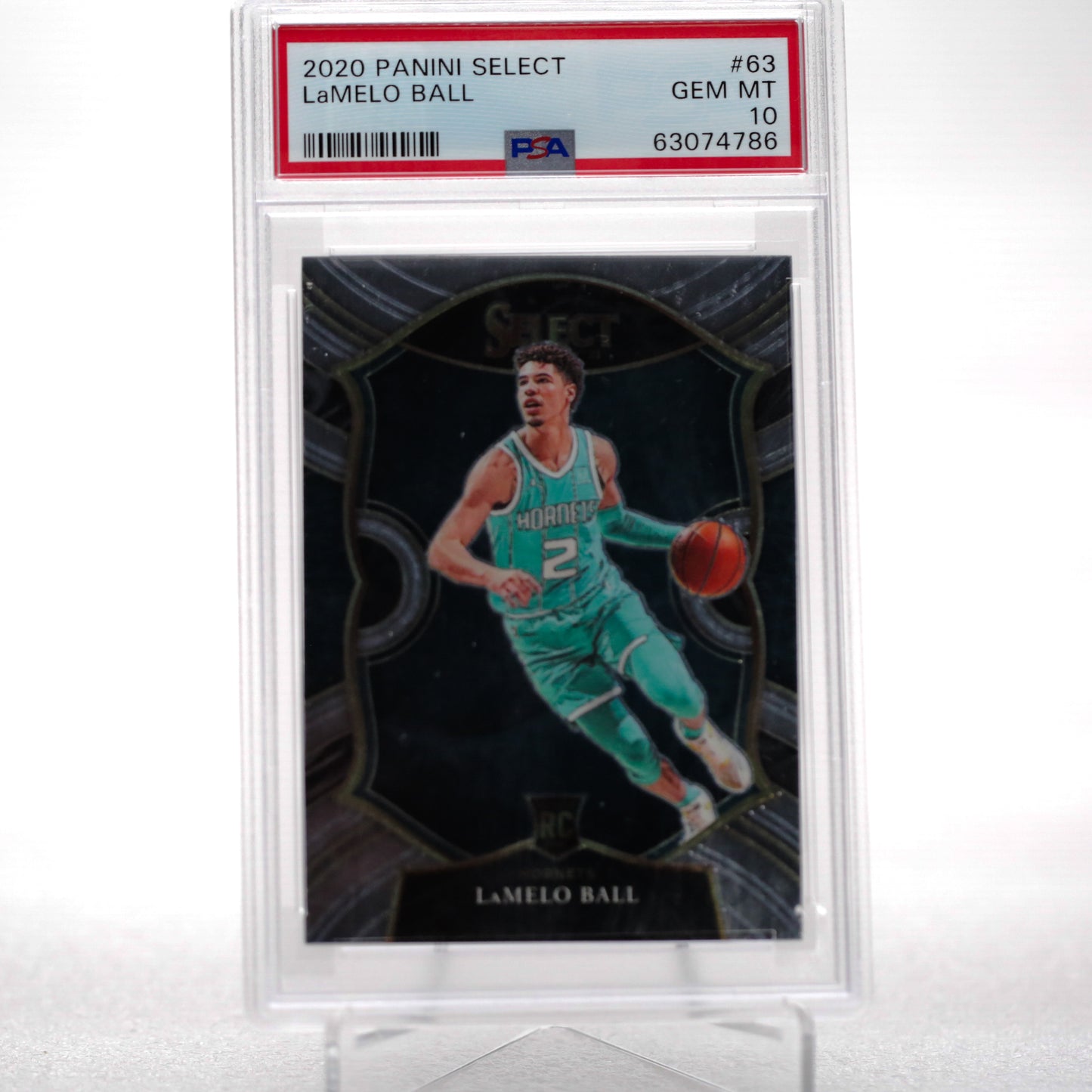 2020 Panini Select LaMelo Ball RC PSA 10