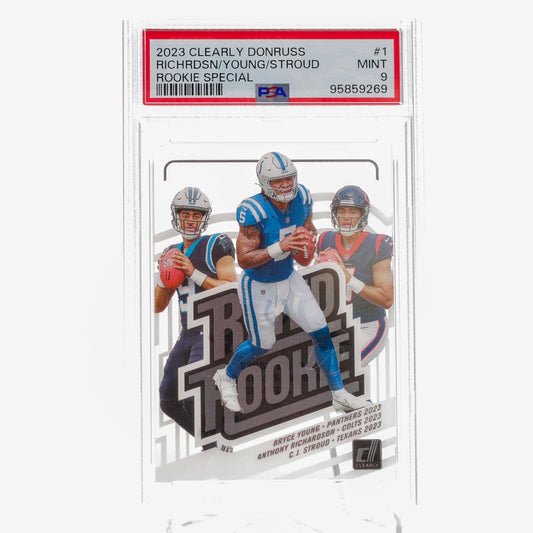 2023 Clearly Donruss Richardson Young Stroud Rookie Special PSA 9 - Rad Culture Collective