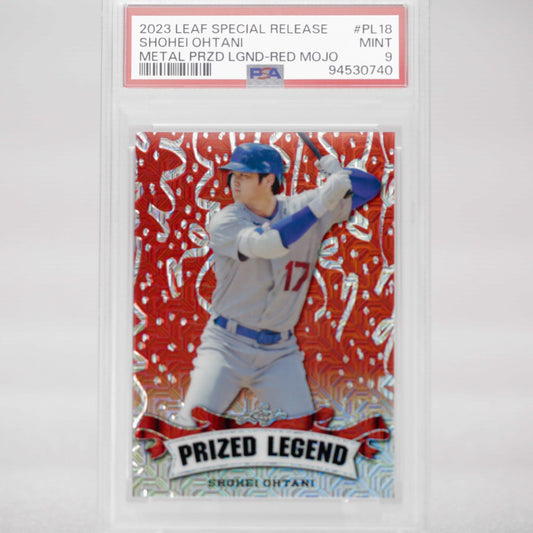 2023 Lef Special Release Shohei Ohtani Red Mojo PSA 9 - Rad Culture Collective