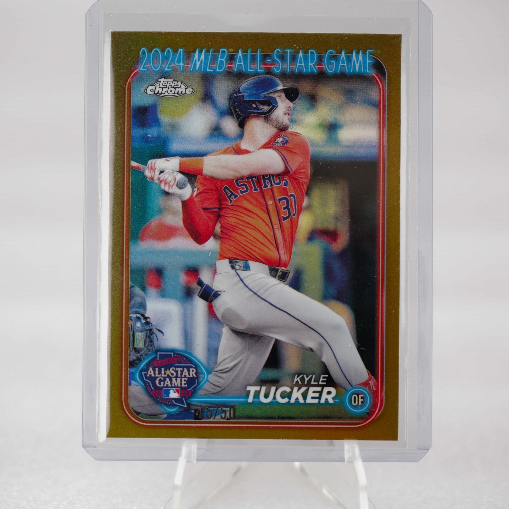 2024 Topps Chrome Update - Kyle Tucker Gold All Star Game 45_50 - Rad Culture Collective