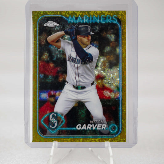 2024 Topps Chrome Update - Mitch Garver Gold Sparkle 36_50 - Rad Culture Collective