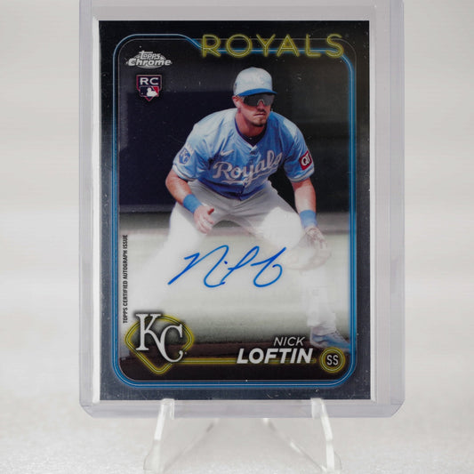 2024 Topps Chrome Update - Nick Loftin Rookie Auto - Rad Culture Collective