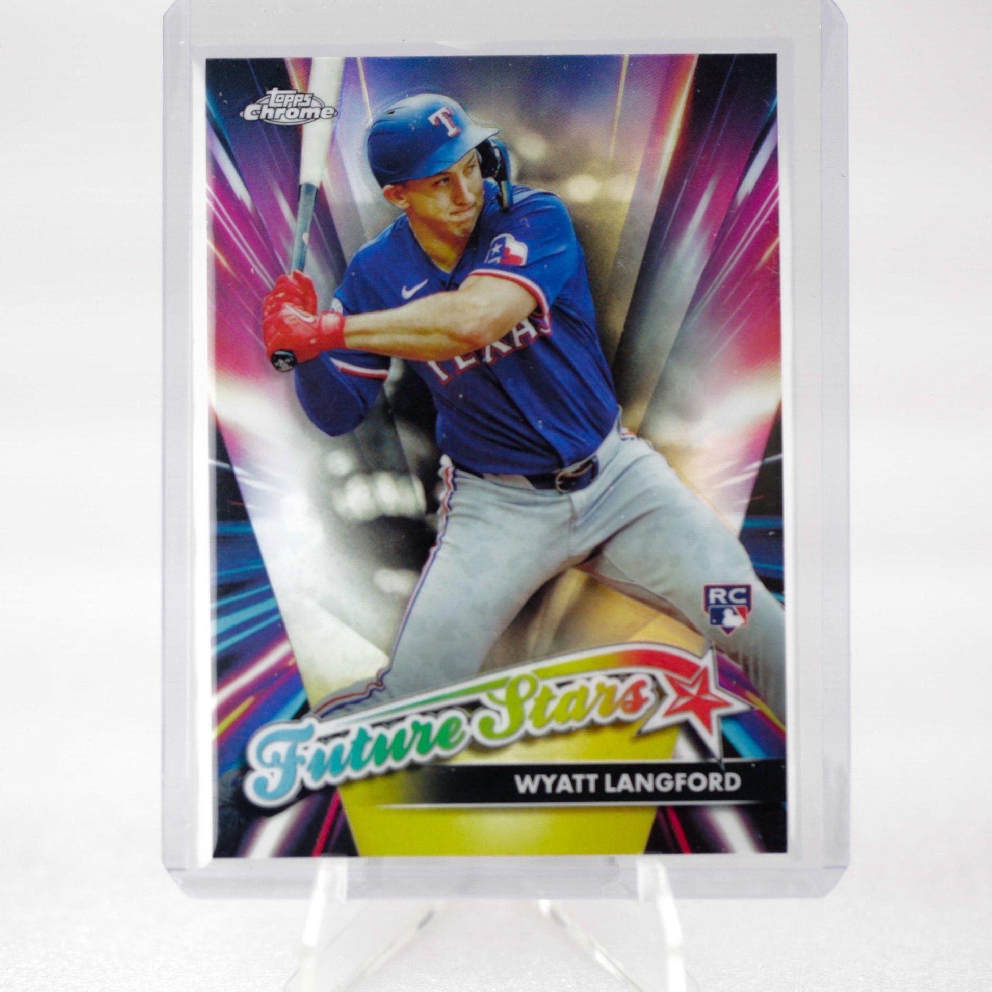 2024 Topps Chrome Update - Wyatt Langford RC Future Stars - Rad Culture Collective