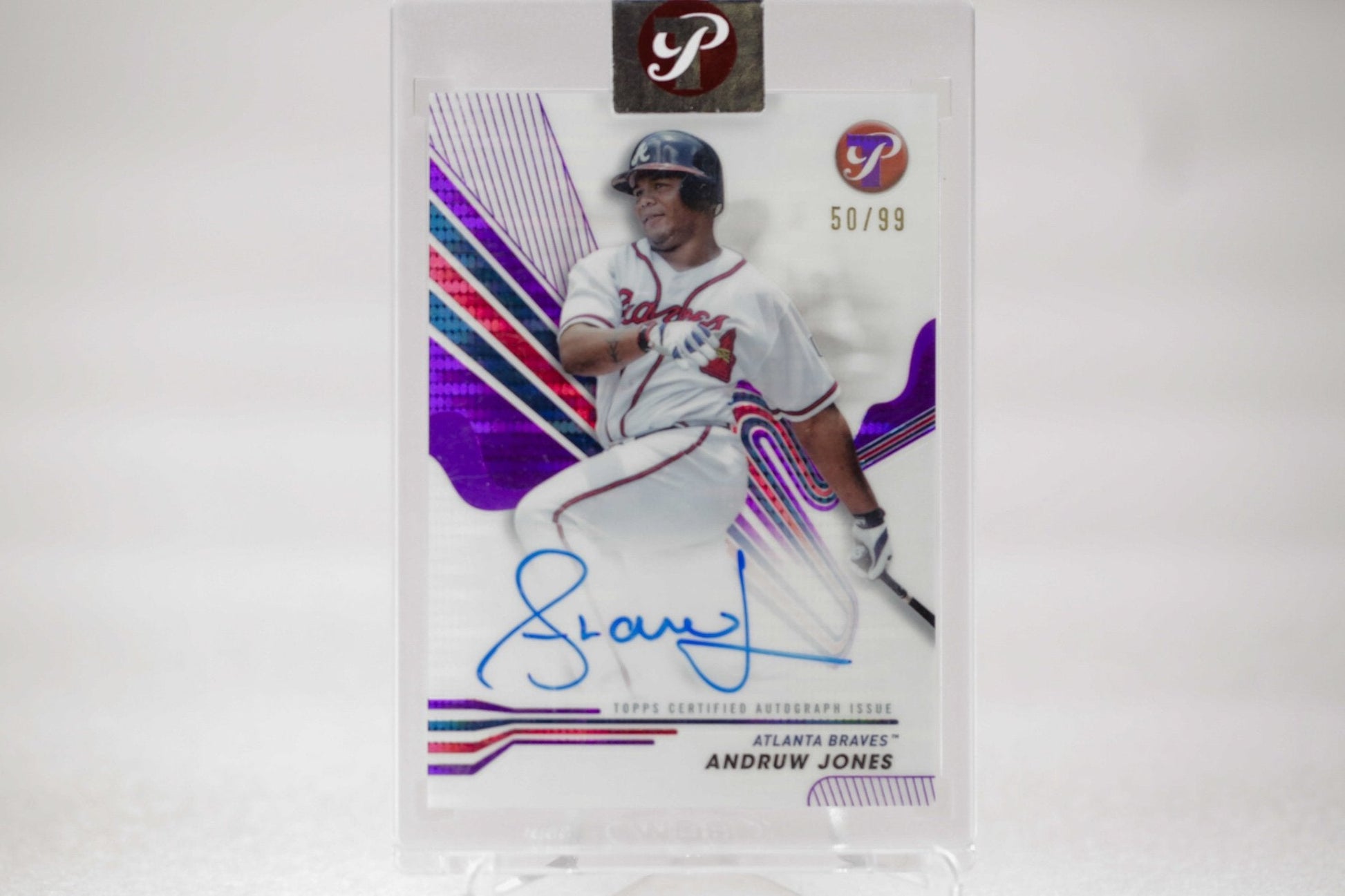 2024 Topps Prestine Andruw Jones Auto 50_99 - Rad Culture Collective
