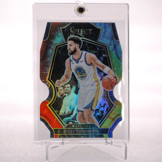 Panini Select Klay Thompson Dye cut Tie-Dye Prizm